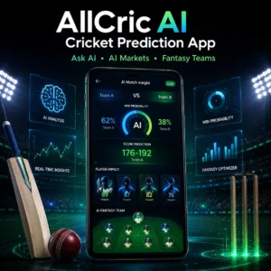 AllCric AI Cricket Prediction App: Features, Accuracy & Guide