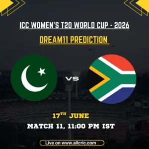 PAK-W vs SA-W Dream11 Prediction & Best Dream11 Team Today   