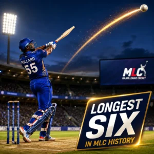 Top 10 Biggest Sixes in Major League Cricket History