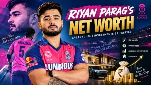 Riyan Parag Net Worth
