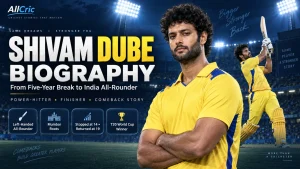 Shivam Dube Biography: Wife, Age, Height, Weight, Family, Village, Religion